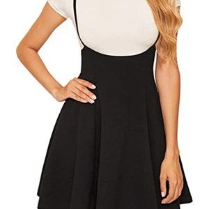 Yoins Suspender dress - Black size 16